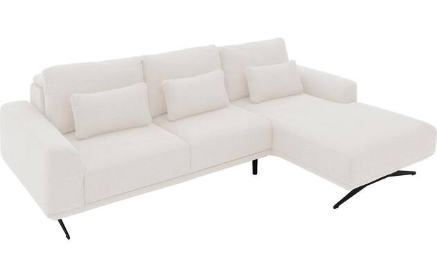 Goossens excellent loungebank princess wit stof - 8231519-gespiegeld-13