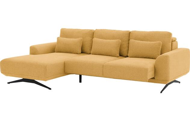 Goossens excellent loungebank princess geel stof - 8231520-04