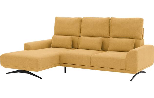 Goossens excellent loungebank princess geel stof - 8231520-08