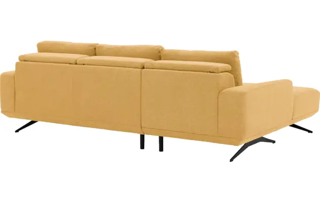 Goossens excellent loungebank princess geel stof - 8231520-10