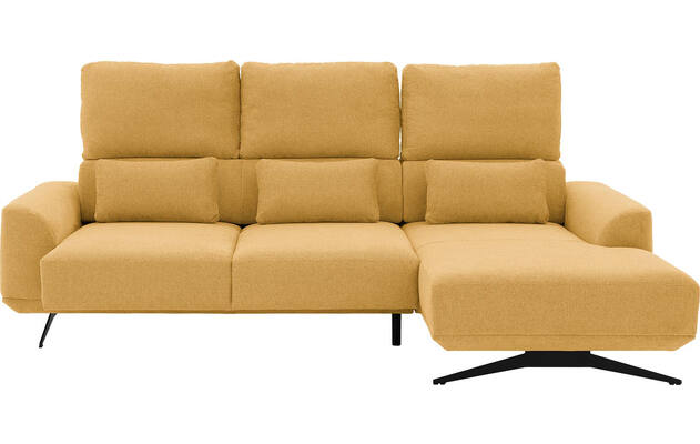 Goossens excellent loungebank princess geel stof - 8231520-gespiegeld-07