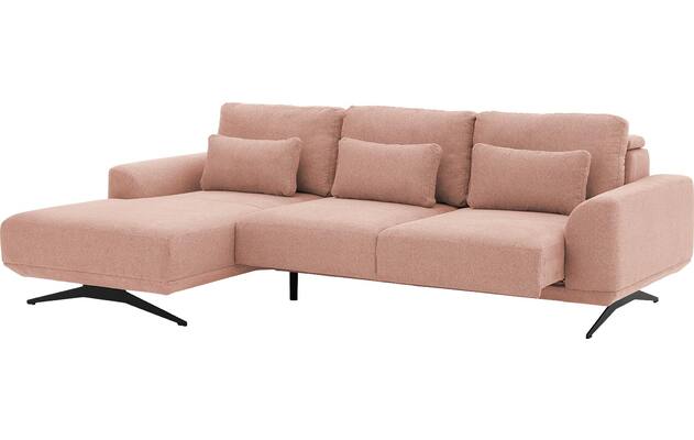 Goossens excellent loungebank princess roze stof - 8231521-04