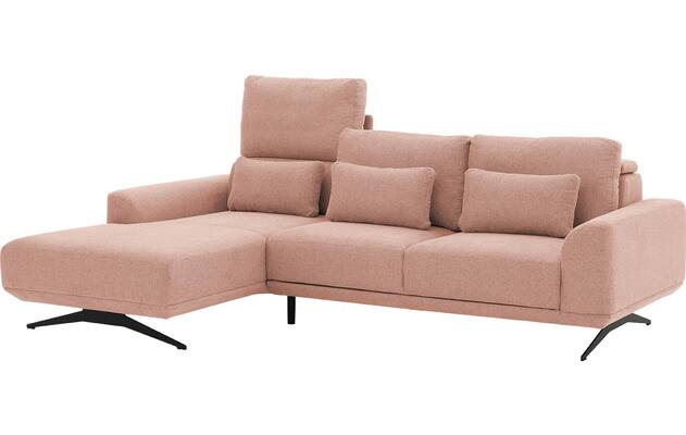 Goossens excellent loungebank princess roze stof - 8231521-09