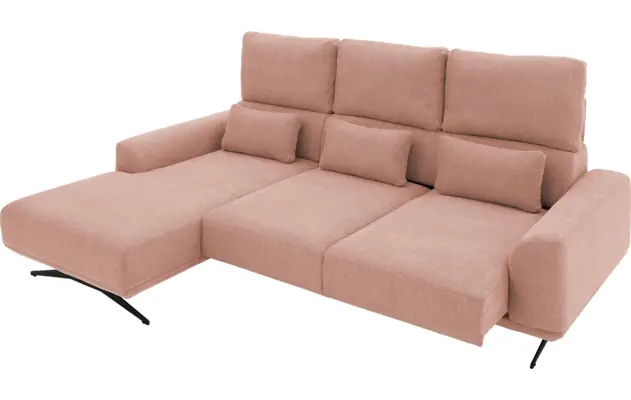 Goossens excellent loungebank princess roze stof - 8231521-12