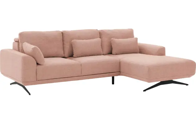 Goossens excellent loungebank princess roze stof - 8231521-gespiegeld-02