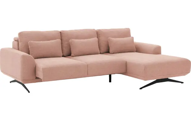 Goossens excellent loungebank princess roze stof - 8231521-gespiegeld-04