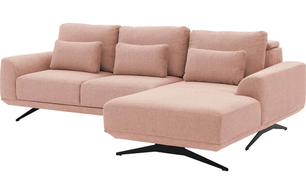 Goossens excellent loungebank princess roze stof - 8231521-gespiegeld-05