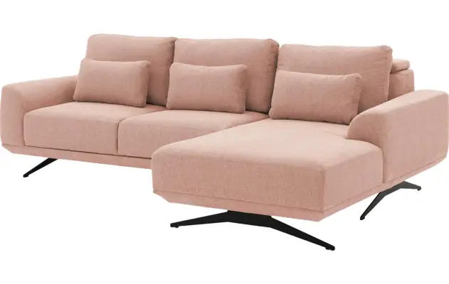 Goossens excellent loungebank princess roze stof - 8231521-gespiegeld-05
