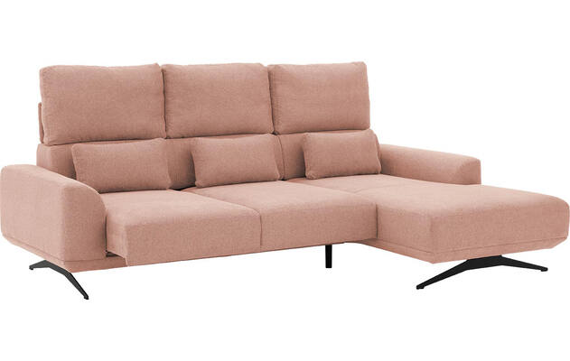 Goossens excellent loungebank princess roze stof - 8231521-gespiegeld-06