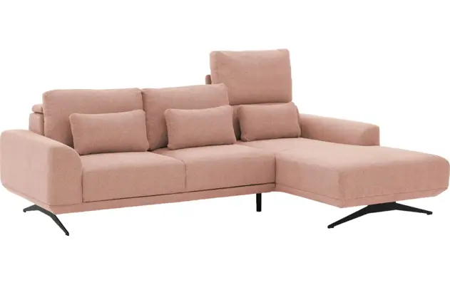 Goossens excellent loungebank princess roze stof - 8231521-gespiegeld-09