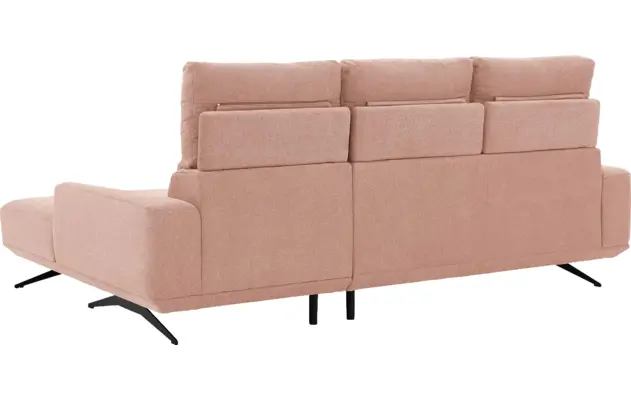 Goossens excellent loungebank princess roze stof - 8231521-gespiegeld-11