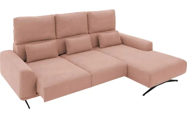 Goossens excellent loungebank princess roze stof - 8231521-gespiegeld-12
