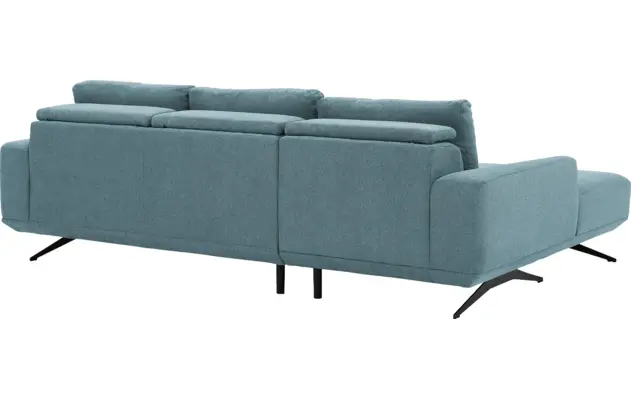 Goossens excellent loungebank princess blauw stof - 8231522-10