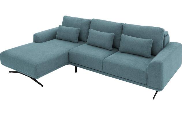 Goossens excellent loungebank princess blauw stof - 8231522-13