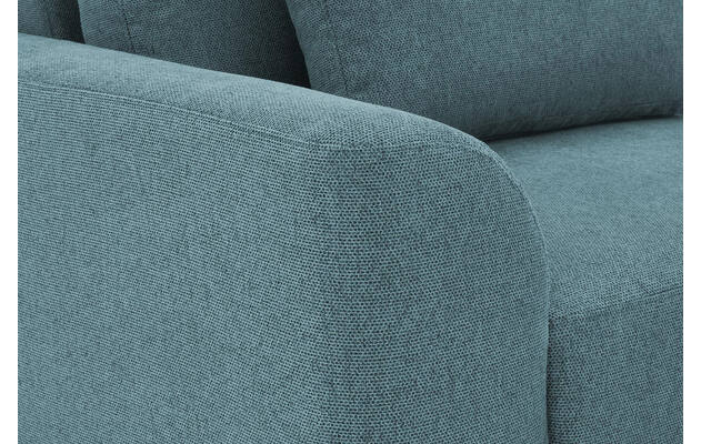 Goossens excellent loungebank princess blauw stof - 8231522-gespiegeld-15