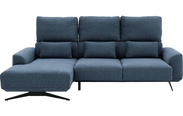 Goossens excellent loungebank princess blauw stof - 8231523-07
