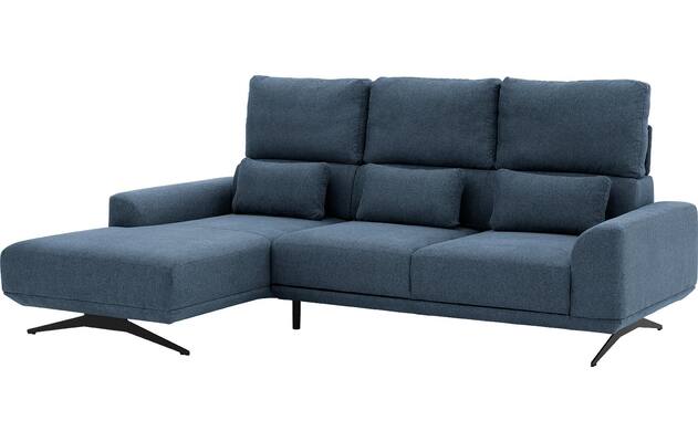 Goossens excellent loungebank princess blauw stof - 8231523-08