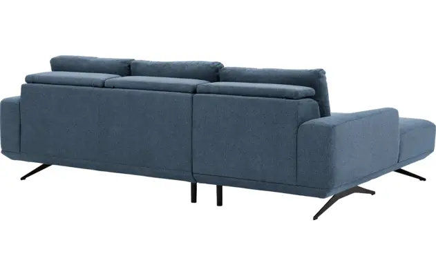 Goossens excellent loungebank princess blauw stof - 8231523-10