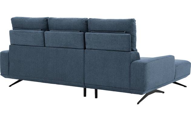 Goossens excellent loungebank princess blauw stof - 8231523-11