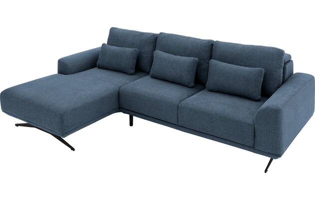 Goossens excellent loungebank princess blauw stof - 8231523-13