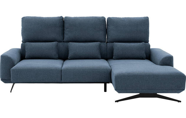 Goossens excellent loungebank princess blauw stof - 8231523-gespiegeld-07