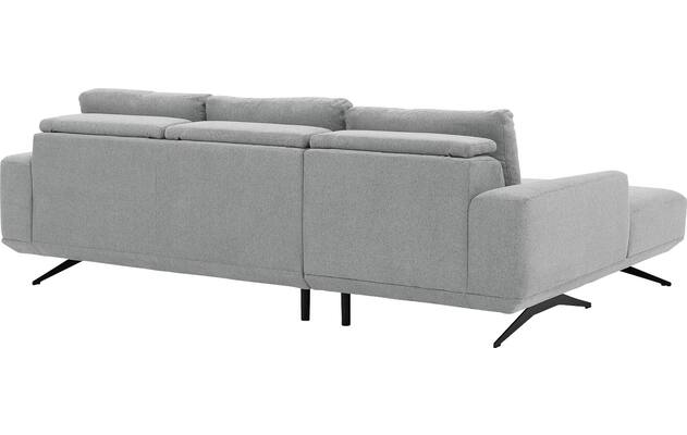 Goossens excellent loungebank princess grijs stof - 8231524-10