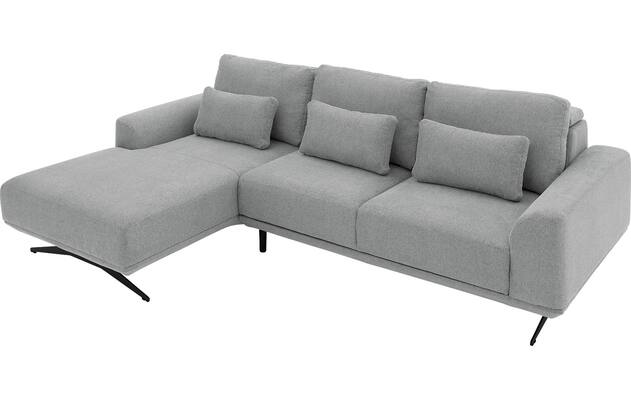 Goossens excellent loungebank princess grijs stof - 8231524-13