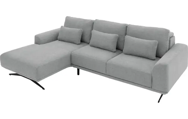 Goossens excellent loungebank princess grijs stof - 8231524-13