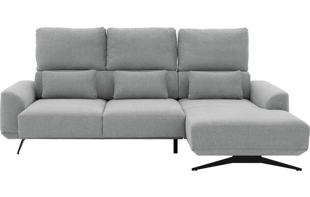 Goossens excellent loungebank princess grijs stof - 8231524-gespiegeld-07
