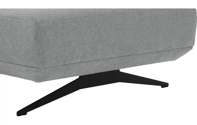 Goossens excellent loungebank princess grijs stof - 8231524-gespiegeld-14