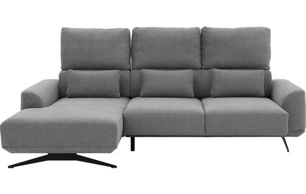 Goossens excellent loungebank princess grijs stof - 8231525-07