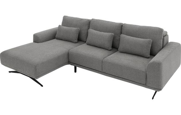 Goossens excellent loungebank princess grijs stof - 8231525-13