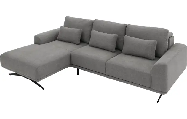 Goossens excellent loungebank princess grijs stof - 8231525-13