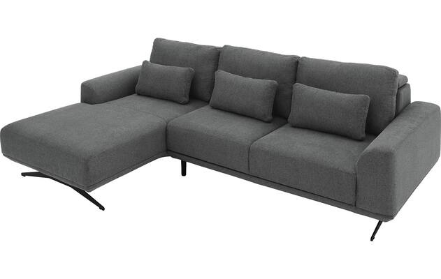 Goossens excellent loungebank princess grijs stof - 8231526-13
