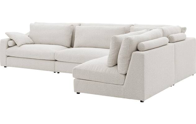 Goossens hoekbank odette beige stof - 8231529-goossens-odette-bank-stof-wit-05