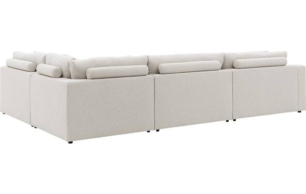 Goossens hoekbank odette beige stof - 8231529-goossens-odette-bank-stof-wit-06