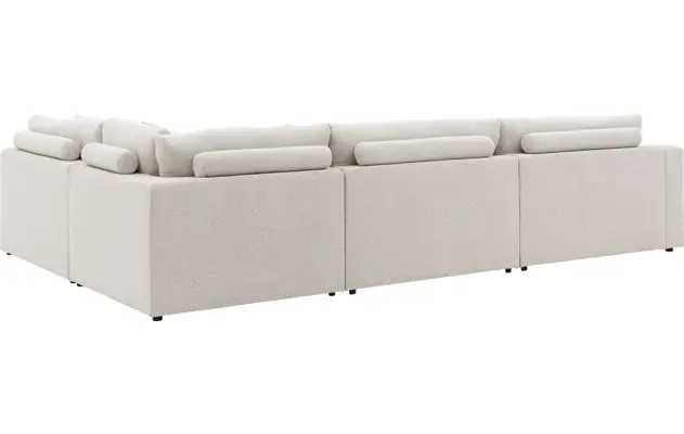 Goossens hoekbank odette beige stof - 8231529-goossens-odette-bank-stof-wit-06