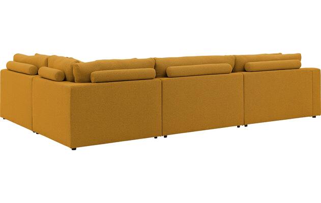 Goossens hoekbank odette geel stof - 8231533-goossens-odette-bank-stof-geel-06