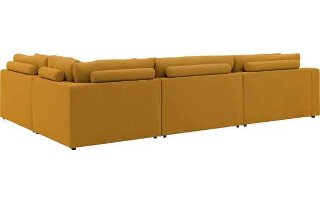 Goossens hoekbank odette geel stof - 8231533-goossens-odette-bank-stof-geel-06