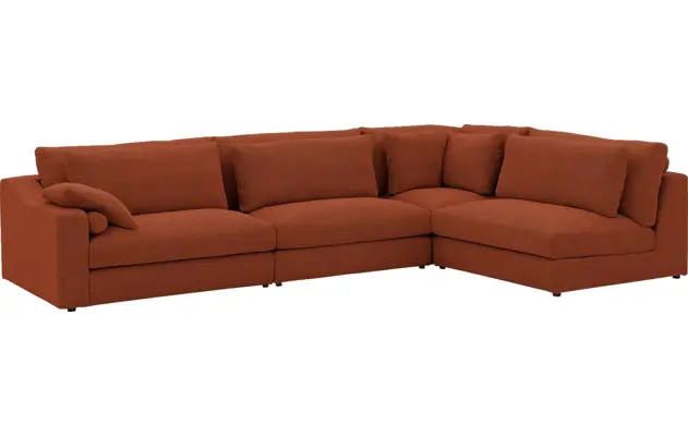 Goossens hoekbank odette rood stof - 8231534-goossens-odette-bank-stof-rood-03