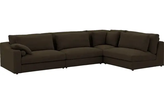 Goossens hoekbank odette groen stof - 8231536-goossens-odette-bank-stof-groen-03
