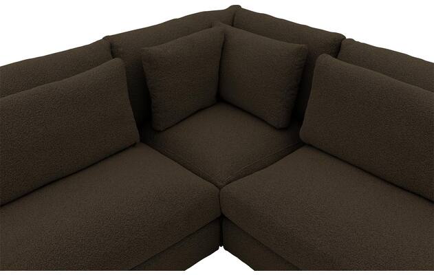 Goossens hoekbank odette groen stof - 8231536-goossens-odette-bank-stof-groen-08