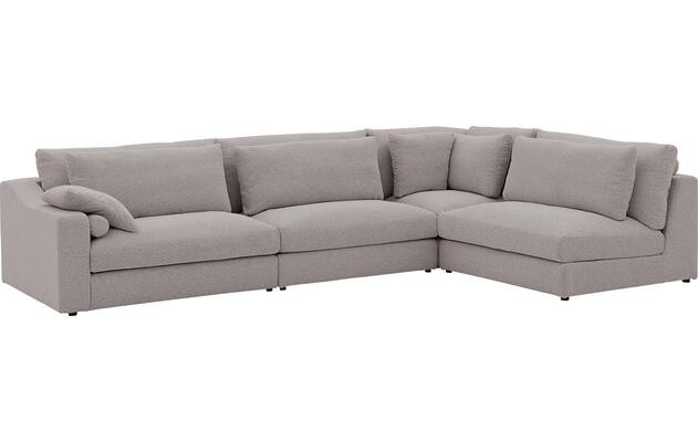 Goossens hoekbank odette grijs stof - 8231537-goossens-odette-bank-stof-grijs-03