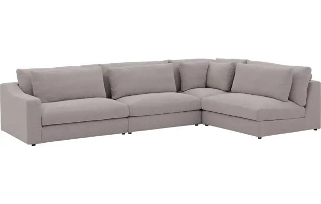 Goossens hoekbank odette grijs stof - 8231537-goossens-odette-bank-stof-grijs-04