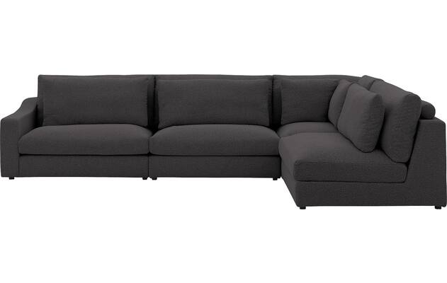 Goossens hoekbank odette grijs stof - 8231538-goossens-odette-bank-stof-grijs-02