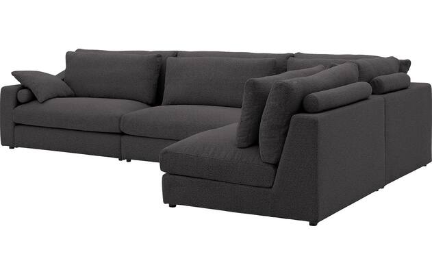 Goossens hoekbank odette grijs stof - 8231538-goossens-odette-bank-stof-grijs-05