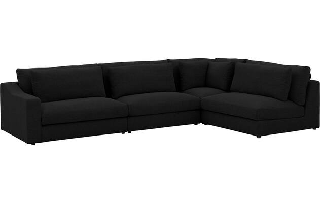 Goossens hoekbank odette zwart stof - 8231539-goossens-odette-bank-stof-zwart-04