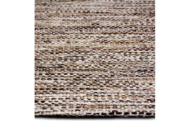 Goossens basic vloerkleed tealo bruin katoen - 8231597-03
