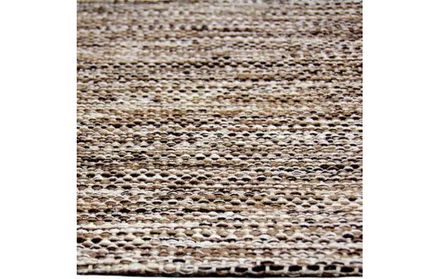 Goossens basic vloerkleed tealo bruin katoen - 8231597-03