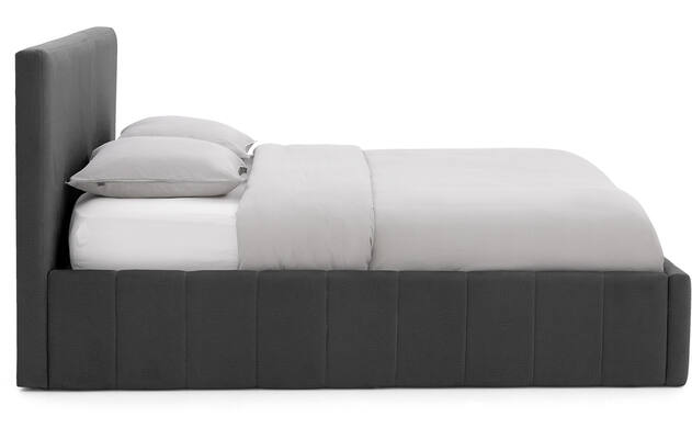Goossens bedframe carte grijs stof - 8231660-goossens-carte-bedframe-microvezel-03